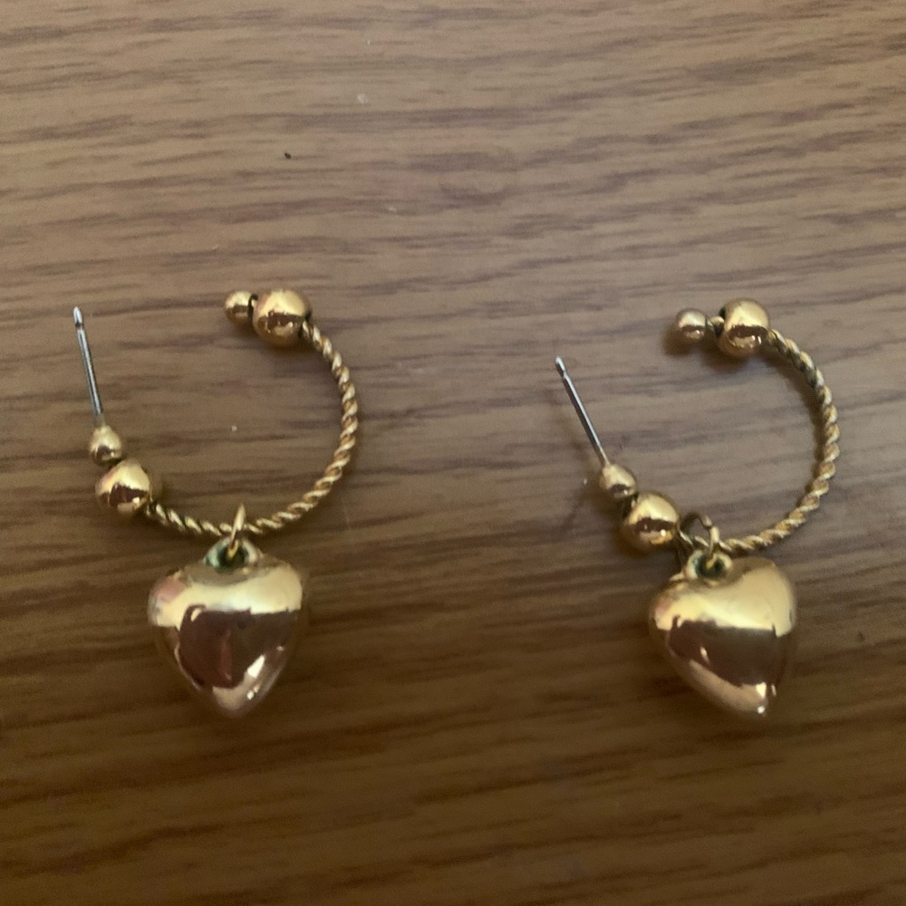 Decorative Heart Earrings